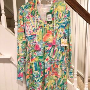 NEW Lilly Pulitzer UPF Cover-up Dress -XS